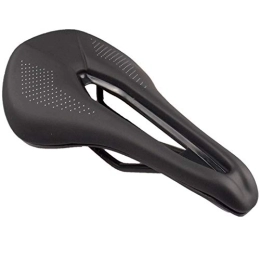 Jiacheng29_ Asientos de bicicleta de montaña Jiacheng29_ Bicicleta de Cuero Hecha por el Hombre Hollow Device Saddle Pad Part For Hill Negro