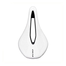 JINYAWEI Asientos de bicicleta de montaña JINYAWEI Sillín de carreras Big Ass Sillín Ciclismo Cojín Mtb Road Bike Saddle Soft Sponge Sillín Cus Bike Saddle (Color: Blanco)