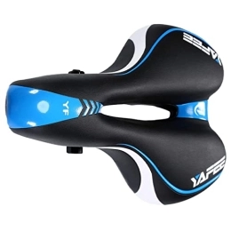 Newin Star Asientos de bicicleta de montaña Newin Star Asiento de Bicicleta Bicicleta Silla Gel Cubierta Acolchada Suave Suave Transpirable para MTB Road montaña Bicicleta Ciclismo para Hombres Mujeres Azul