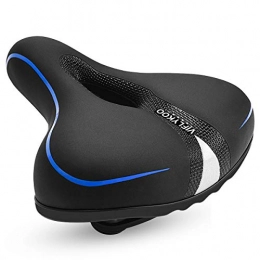 VIFLYKOO Asientos de bicicleta de montaña NKW Sillín de Bicicleta, Asiento de Bicicleta, Sillín de Ciclismo, Cojín cómod de Bicicleta de Gel Hueco y ergonómico, absorción de Impactos y Espuma viscoelástica para Carretera Urbana