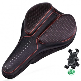 No-branded Asientos de bicicleta de montaña Nobranded Funda Sillin Bicicleta Gel - Funda De Asiento de Sillin Bicicleta MontaA para Accesorios de Bicicleta de Carretera, Disfruta de Paseos MS Largos