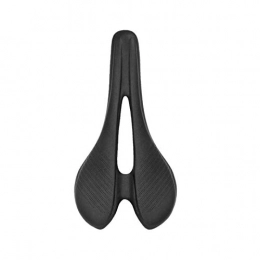 SASCD Asientos de bicicleta de montaña PU CARBONES CARBONES Fiber Saddle Ultralight Saddle SADLE MTB Carrera de Carretera Bicicleta Bicicleta Sillín Asiento (Color : Black)