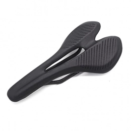 Qinglan Repuesta Qinglan ZHJHUA Líderes de Fibra de Carbono MTB MTB Uso 3K T700 Material de Carbono Almohadillas de Cuero súper Ligero Cojines de Cuero Paseo Asiento de Bicicleta ZHMMEIN (Color : Black)