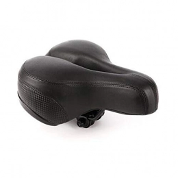 Qiyuezhuangshi01 Asientos de bicicleta de montaña Qiyuezhuangshi01 Cojn de Asiento de Bicicleta, cojn Transpirable Grueso y Suave, cojn Reflectante de Bicicleta de montaña (Color : Black, Size : 25 * 20 * 6.5cm)