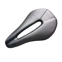 SAXTZDS Repuesta SAXTZDS KAIX Shop 2022 Nuevo 142g Road de Fibra de Carbono MTB Saddle Use 3k T800 Material de Carbono Pads Caminos de Cuero súper Ligeros Ronos Bicycles Asiento (Color : Black)