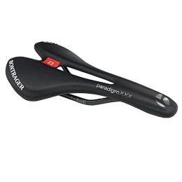 RaamKa Asientos de bicicleta de montaña Sillin MTB Carretera de Fibra de Carbono MTB Saddle Use 3K T700 Material de Carbono Almohadillas de Cuero súper Ligeros Rideo de Bicicletas Asiento Bicicleta SillíN (Color : Noir)