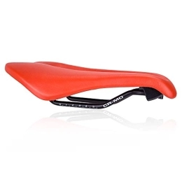 YoGaes Asientos de bicicleta de montaña Sillin MTB MTB Sada de Bicicleta de Carretera Bicicleta ergonómica Diseño de Nariz Corta Sada de Silla Ancha y Comodidad Viaje Largo 146 mm Ultralight TT Asiento Hueco Bicicleta SillíN (Color : Red)