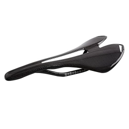 Desconocido Asientos de bicicleta de montaña Sillin MTB Sada de Carbono Full Carbon Bicycle VTT Seat Reach Bike Saddle for Hombres Sans Asiento de Ciclismo Bicicleta de Repuesto par de Repuesto Bicicleta SillíN (Color : No Logo 3k Glossy)