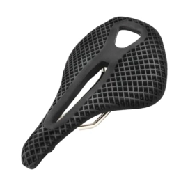 Generic Asientos de bicicleta de montaña Sillín de bicicleta MTB Honeycomb cómodo cojín resistente al desgaste duradero antideslizante bicicleta de carretera asiento suave nido de abeja