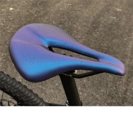 Generic Asientos de bicicleta de montaña Sillín de carbono para bicicleta de carretera MTB para hombre, sillín de ciclismo Trail Comfort Races Seat 240 x 143 / 155 mm, azul 155 mm