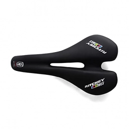 SKYBLACK Asientos de bicicleta de montaña SKYBLACK Bicycle Seat Cómoda reemplazo del Gel sillín Suave Acolchado con amortiguadora Impermeable para MTB Mountain Bike Road Bike Ejercicio Bicicleta Hombres Mujeres y Damas (Color : Negro)