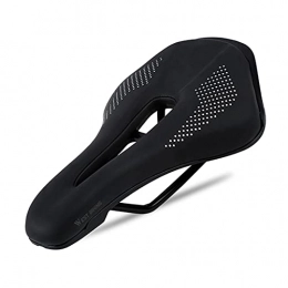 SKYBLACK Asientos de bicicleta de montaña SKYBLACK BICYCLE SEAT Sillín de bicicleta ultraligero, cojín de bicicleta suave resistente al agua antideslizante con diseño con diseño transpirable para hombres. Mujeres de ciclismo de ciclismo Acces