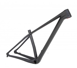 LIDAUTO Repuesta LIDAUTO Cuadro de Bicicleta de montaña Fibra de Carbono 18K para Ruedas de 29 Pulgadas Accesorios para Bicicletas Altura de 15.5 / 17 / 19 Pulgadas, Matt-Black, 29 * 17inch