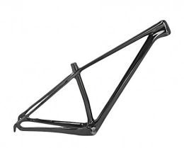 LIDAUTO Repuesta LIDAUTO MTB Mountain Bike Frame Completo de Fibra de Carbono Off-Road 17, Bright-Black