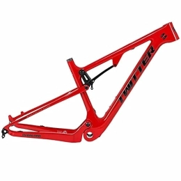 OKUOKA Cuadros de bicicleta de montaña OKUOKA Bicicletas de Hombre y de Mujer Cuadros de Bicicleta Cuadro de bicicleta de montaña de cola suave de fibra de carbono 27.5 / 29er Bicicleta de descenso todoterreno BSA73 Competición al aire lib