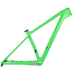 PPLAS Repuesta PPLAS 2021 Nuevo Marco de Carbono MTB 27.5er 29er Marco de Bicicleta de montaña de Carbono 148x12mm o 142 * 12 mm MARCHOS DE Bicicleta MTB (Color : Light Green Color, Size : 17in Matt 148x12)