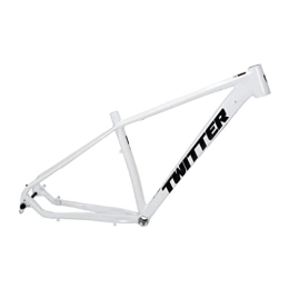 QHIYRZE Repuesta QHIYRZE Marco 27.5 / 29er Hardtail Mountain Bike Marcos 15''17''19'' Freno de Disco de Aluminio Marco Marco Ejes STED Boost 12 x 148mm Enrutamiento Interno BSA68 (Color Blanco Tamaño 29x17)