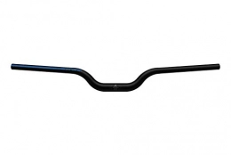 Spank Manillares de bicicleta de montaña Spank Spoon 800, Rise 60 mm - Percha para Adulto, Unisex, Color Negro y Azul, 800 mm