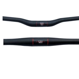 TLBBJ Manillares de bicicleta de montaña TLBBJ Bicycle Handlebar Manillar de Carbono Mate Completo UD Fibra de Carbono de Bicicletas de montaña Recta Plana / de Curva Vertical del Manillar de la Bici MTB Parte 31.8 * 600-760 mm Replaceable