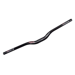 WYJW Repuesta WYJW Manillar de Bicicleta, Bicicleta Ligera Manillar de Fibra de Carbono Completo Plano / Elevador 3K Brillante Calibre 31.8 / 25.4Mm, Adecuado para Bicicletas de Montaña, B, 660mm