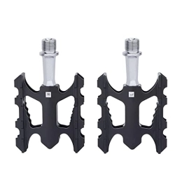 AXOINLEXER Pedales de bicicleta de montaña AXOINLEXER Pedales de Bicicleta, Pedal de Bicicleta de Montaña Pedales de Bici Antideslizantes para BMX MTB, Negro