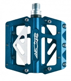 AZONIC Pedales de bicicleta de montaña Azonic 3056-116 Anodized Blue One Size 420 Flats Pedal