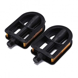 CHUJIAN Repuesta CHUJIAN Bicicleta de Pedales Pedales Ciclismo Pedales Bicicletas Mountain Gear BMX Clavijas del pie al Aire Libre Deporte Montar Pedal Duradero Camino de MTB for completar un Ciclo (Color : Negro)