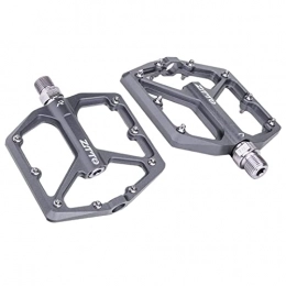 Colcolo Repuesta Colcolo Bicycle Mountain Bike Flat Pedals MTB Cycling 9 / 16 Inch Lightweight Nop-Slip Pedal Titanium