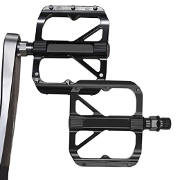CRAVIN Pedales de bicicleta de montaña CRAVIN 5 pedales de metal para bicicleta | Pedal universal de plataforma de aleación de aluminio ligero 9 / 16 | Pedal plano de plataforma de bicicleta de repuesto para adultos para