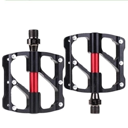 DINGGUANGHE-CUP Pedales de la Bicicleta Pedal de Bicicleta 3 Rodamientos Antideslizante Ultraligero CNC MTB Mountain Bike Pedal del cojinete Sellado Pedales Accesorios de Bicicletas Ciclismo Piezas