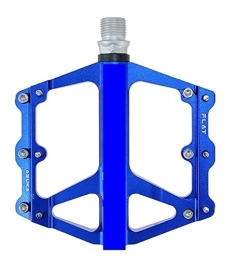 JEMETA Pedales de bicicleta de montaña JEMETA Pedal De Rodamiento De Bicicleta De Montaña Plana XD Mantis Pedal De Bicicleta De Oxidación De Superficie Verde reemplazar (Color : Blue)