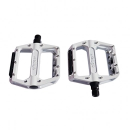 New Wellgo b087u Rodamiento Pedal de bicicleta de montaña de aluminio con reflector blanco