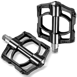 SNSYGN Pedales de bicicleta de montaña Pedales de bicicleta, 1 par de pedales de bicicleta de aleación de aluminio pedal de bicicleta duradero sellado eje de rodamiento pedal de ciclismo para bicicleta de montaña universal ciclo de