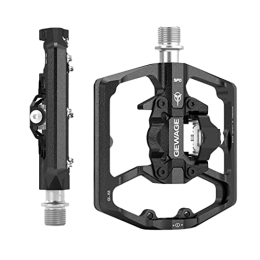 Pedales de bicicleta Pedales de bicicleta de montaña | Pedales Bicicleta Mountain Bike Adulto - Pedal de plataforma de aleación de aluminio ligero universal para bicicletas de ciclocross de