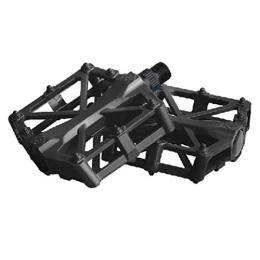 WANGLXFC Pedales de bicicleta de montaña WANGLXFC Duradero Pedales de Aleación de Aluminio para Bicicleta MTB BMX, para Bicicleta de Montaña BMX Universal Bike Bike Trekking Bike Cómodo, Black