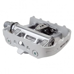 Wellgo Pedales de bicicleta de montaña Wellgo 95B Clipless MTB Pedals - Silver by Wellgo