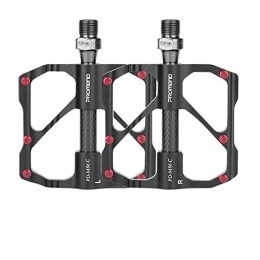 WGZNYN Pedales de bicicleta de montaña WGZNYN Pedales MTB Pedal Release rápido Bicicleta Pedal Pedal Anti-Slip Ultralight Mountain Bike Pedals Fibra de Carbono 3 rodamientos Pedal Pedales Bicicleta MontañA (Color : 1)