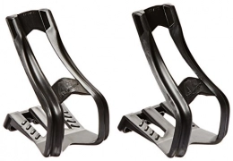 Zefal Pedales de bicicleta de montaña ZEFAL MTB Bicicletas Toe Clips con Correas (Grande / XL)