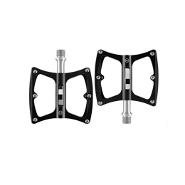 ZHANGJIN Pedales de bicicleta de montaña ZHANGJIN LINGJ Shop Bicicleta de montaña Pedales de Bicicletas Ciclismo aleación de Aluminio 3 rodamientos MTB Pedales de Bicicleta de Carretera Pedales de Bicicleta Planos Compatibles con BMX