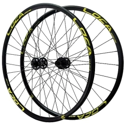 OMDHATU Repuesta Juego De Ruedas De 26 Pulgadas para Bicicleta De Montaña Llantas con Frenos De Disco De Bloqueo Central Bujes con Rodamientos Sellados Soporta Cassette De 8-12 Velocidades QR (Color : Silver)