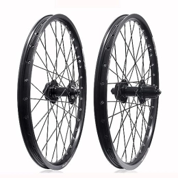 OMDHATU Ruedas de bicicleta de montaña Juego De Ruedas para Bicicleta De Montaña De 20 / 26 Pulgadas Freno De Disco Bujes con Rodamientos Sellados Adecuado para Cassette De 7-10 Velocidades QR Rueda Delantera / Trasera 32H (Size : 20inch)