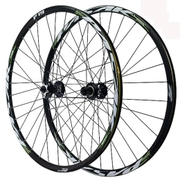 OMDHATU Ruedas de bicicleta de montaña Juego De Ruedas para Bicicleta De Montaña De 27, 5 Pulgadas Llantas con Freno De Disco Bujes con Rodamientos Sellados Soporta Cassette De 8-12 Velocidades Juego De Ruedas QR (Color : C)