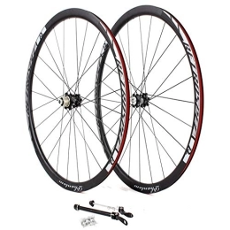 CHUDAN Ruedas de bicicleta de montaña Juego De Ruedas Traseras Delanteras De Bicicleta De 29 Pulgadas, Rueda De Bicicleta De Montaña Aleación De Doble Pared Ciclismo MTB-Rim Freno De Disco 24H Liberación Rápida Compatible 8-11 Velocidad