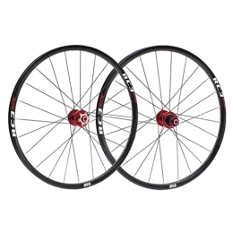 ZECHAO Ruedas de bicicleta de montaña ZECHAO Wheelset Bicicleta de Montaña Rueda for Bicicletas, Aleación Aluminio 26 / 27, 5 / 29 Pulgadas Tambor Fibra Carbono Freno Disco Liberación Rápida Road Wheel (Color : Black, Size : 29inch)