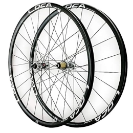 ZFF Repuesta ZFF 26 / 27.5 / 29 Pulgadas Bicicleta Montaña Juego Ruedas Eje Pasante MTB Delantera Y Trasero Rueda 8-12 Velocidades Aleación Aluminio Cubo Mate 24 Hoyos (Color : D, Size : 29in)