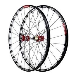 ZFF Repuesta ZFF 26 27, 5 Pulgadas MTB Rueda Delantera Y Trasera Freno De Disco Bicicleta Montaña Juego De Ruedas Liberación Rápida Pared Doble 7 8 9 10 11 12 Velocidad (Color : A, Size : 27.5in)