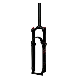 aiNPCde Repuesta aiNPCde 26" 27.5 Pulgadas 29er Horquilla Suspensión Montaña Bicicleta, Aleación Ligera Viajar: 100mm Choque Efectivo Absorción Horquilla Delantera Bicicleta- Negro