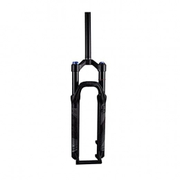 aiNPCde Tenedores de bicicleta de montaña aiNPCde Horquilla de Suspensión Neumática MTB 26 27.5 29, Amortiguador de Horquilla Delantera Horquilla Aire para Bicicleta Montaña, Tubo Recto Bloqueo Manual Viaje 120mm Bicicleta QR 9mm XC