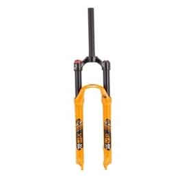 QQY Tenedores de bicicleta de montaña Alta MTB Bicicleta Tenedor de aleación de magnesio Supension Air 26 / 27.5 / 29er pulgadas Mountain Bike Fork para una bicicleta Accesorios (naranja, 29 pulgadas)