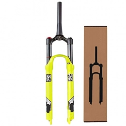 DPG Repuesta DPG Horquilla Amortiguadora De Bicicleta MTB De 26 Pulgadas 27, 5", Horquilla De Suspensión De Montaña con Bloqueo Remoto De 1-1 / 8" Horquillas 29Er De Viaje 130 Mm